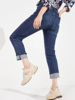 Westport Signature Girlfriend 5 Pocket Selvedge Cuff Jeans