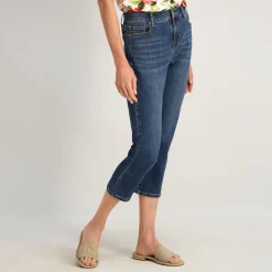 Westport Signature Side Slit Capri in Vintage