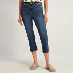 Westport Signature Side Slit Capri in Vintage
