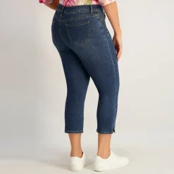 Westport Signature Side Slit Capri in Vintage - Plus