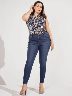 Westport Signature Skinny 5 Pocket Denim Jean - Plus