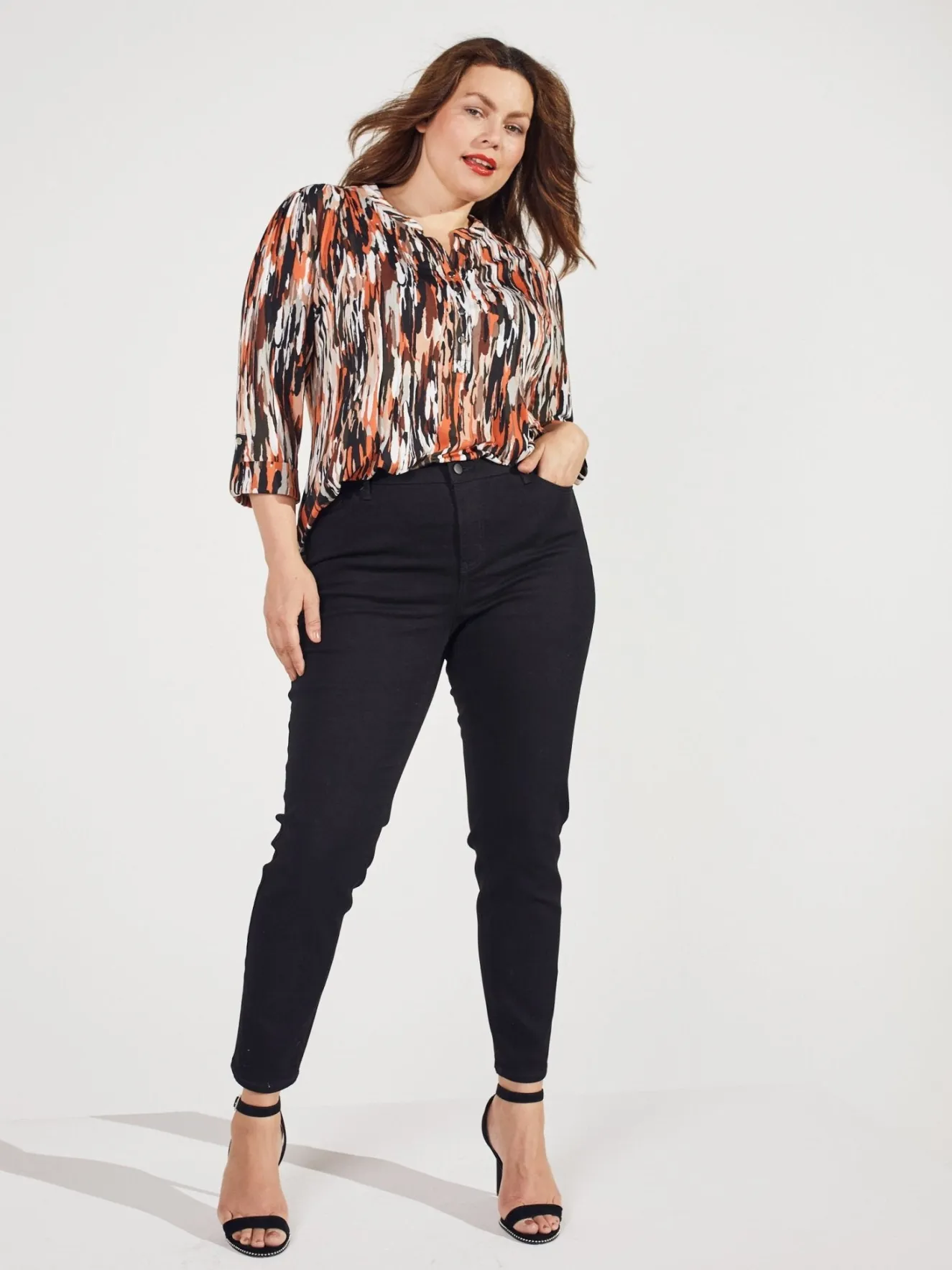 Westport Signature Skinny 5 Pocket Denim Jean - Plus