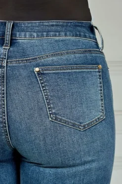 Westport Signature Straight Leg Pearl Rivet Denim Jeans, Plus