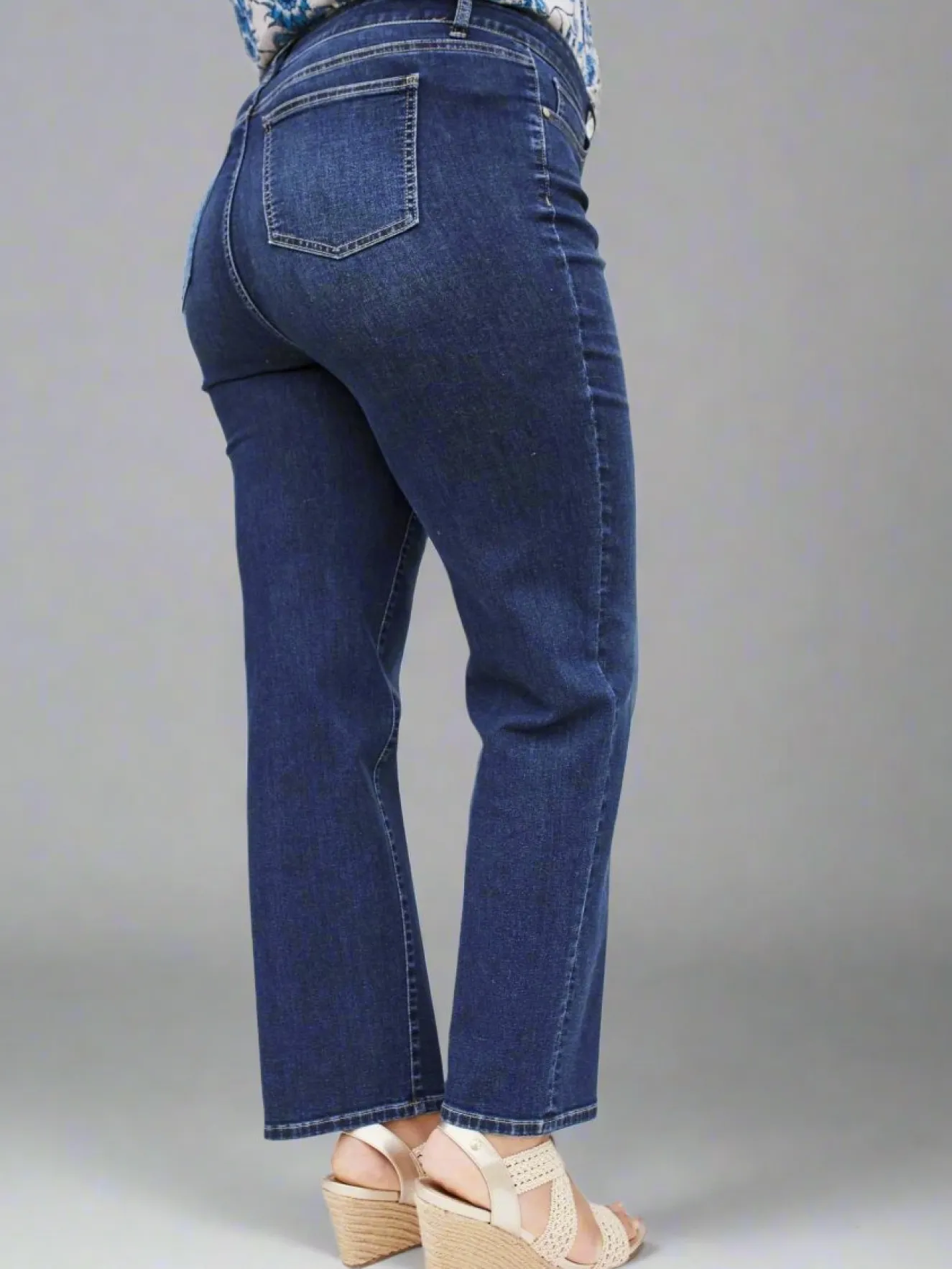 Westport Signature Straight Leg Denim Jeans - Plus
