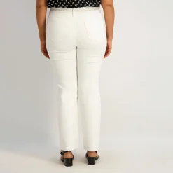 Westport Signature Straight Leg in White - Plus