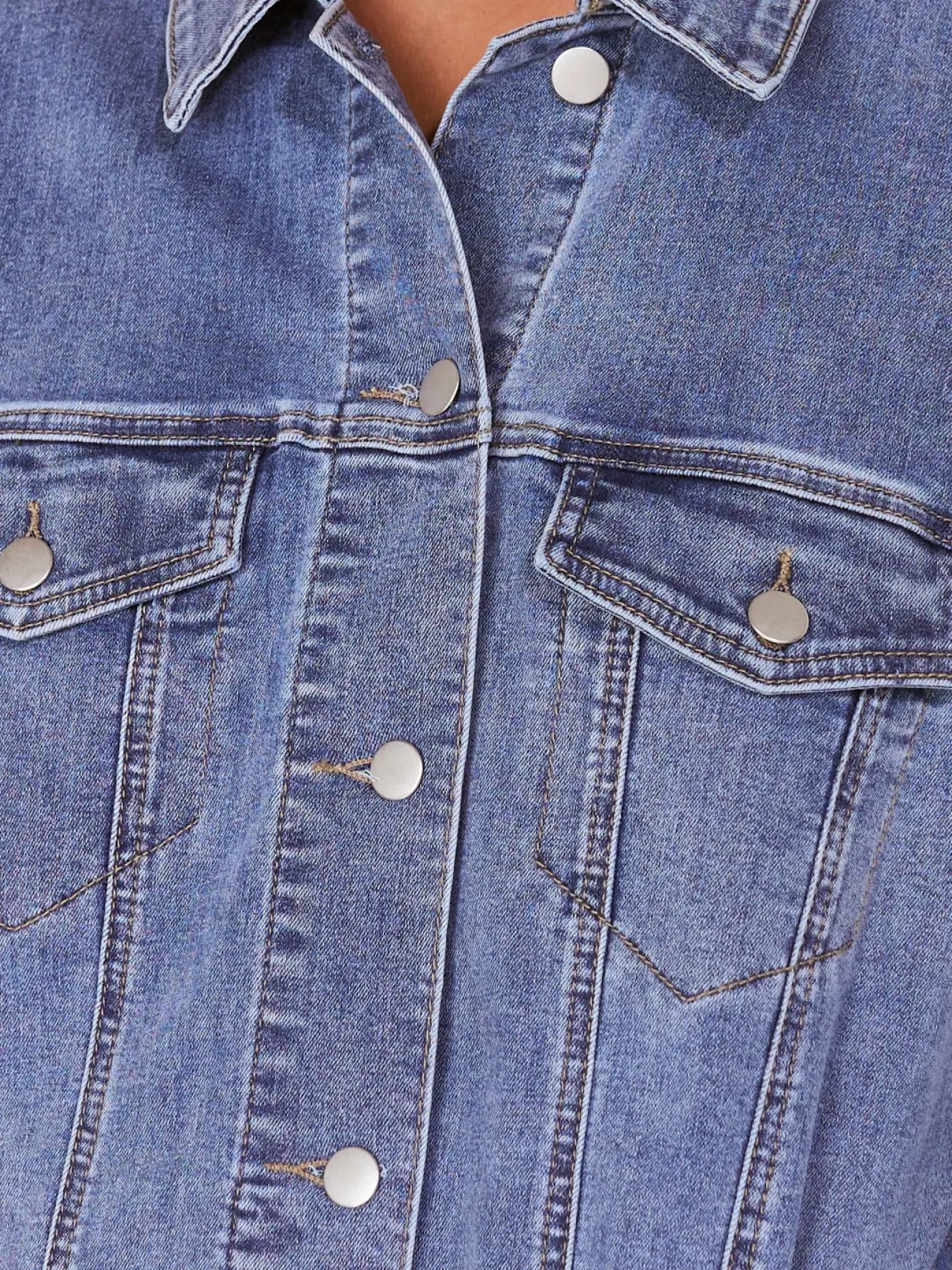 Westport Trucker Denim Jacket - Plus