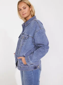 Westport Trucker Denim Jacket - Plus