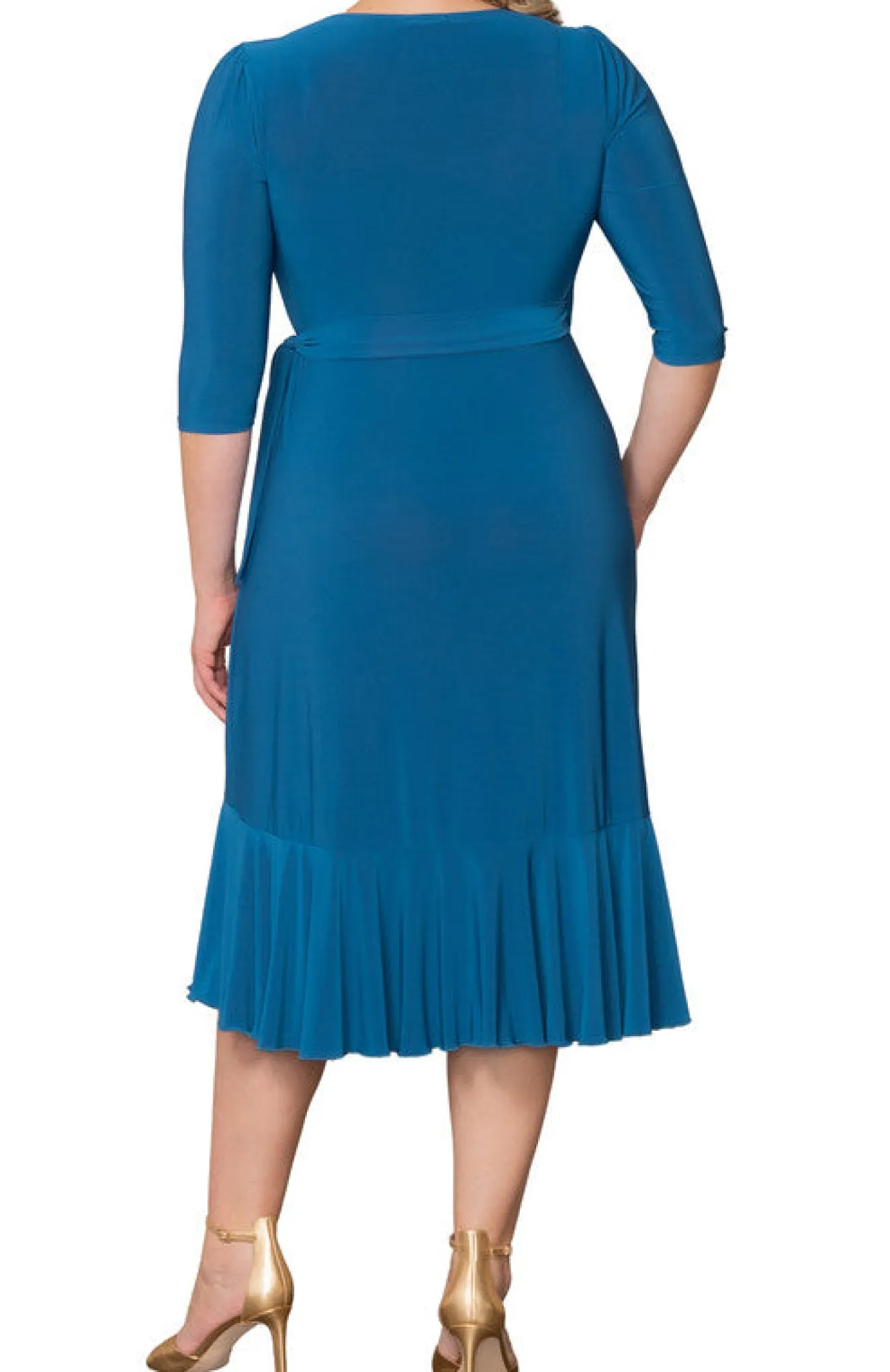 Whimsy Wrap Dress - Plus