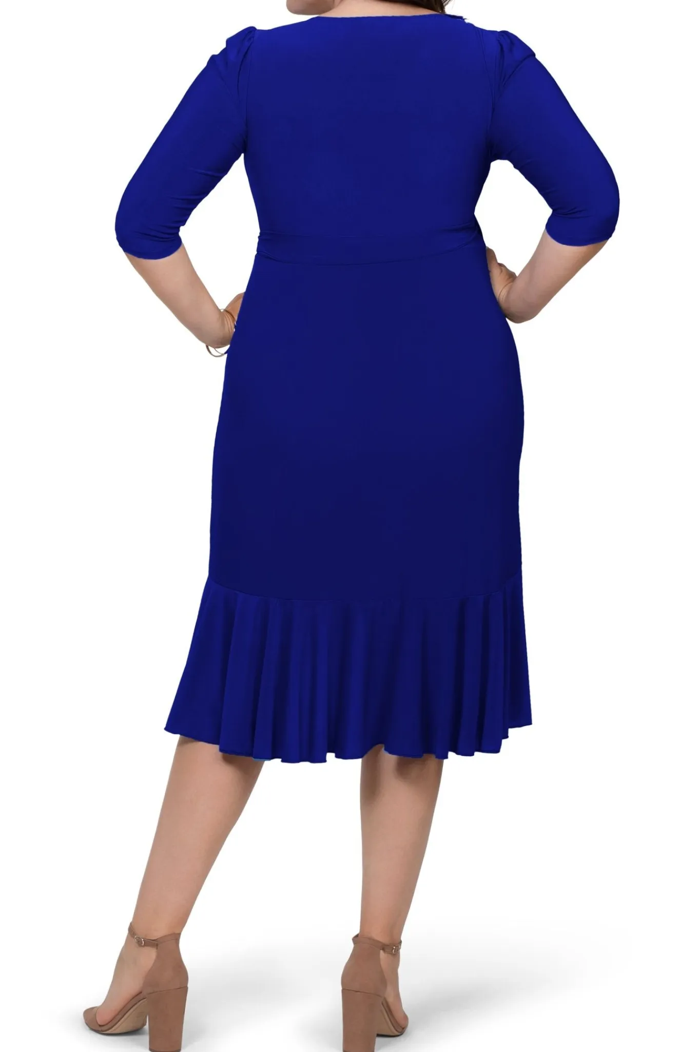 Whimsy Wrap Dress - Plus