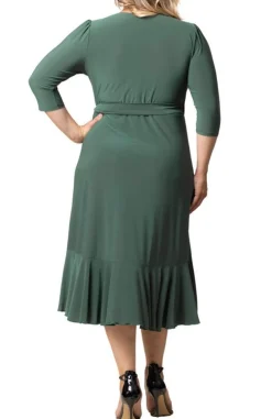 Whimsy Wrap Dress - Plus
