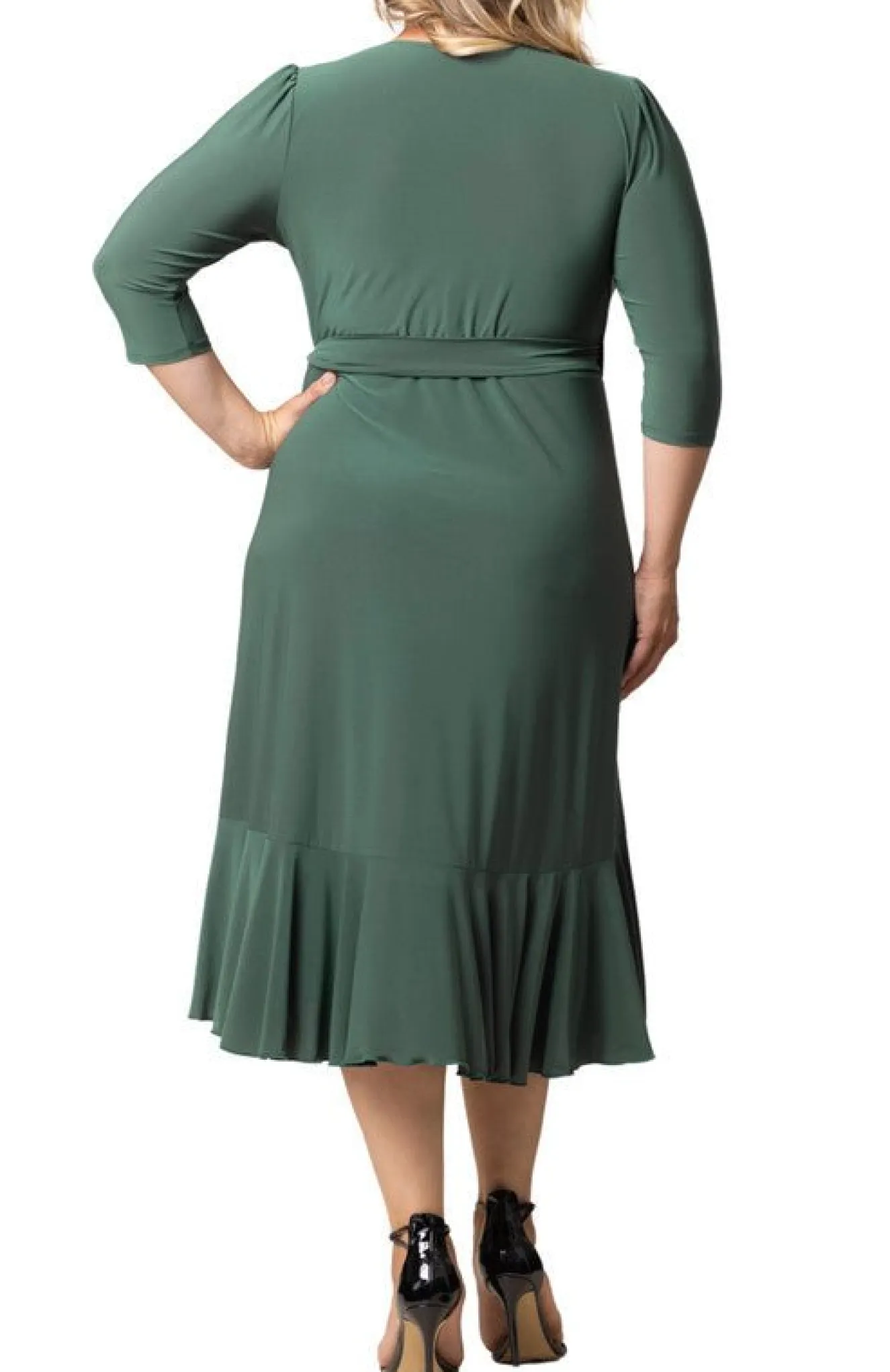 Whimsy Wrap Dress - Plus