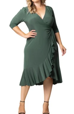 Whimsy Wrap Dress - Plus