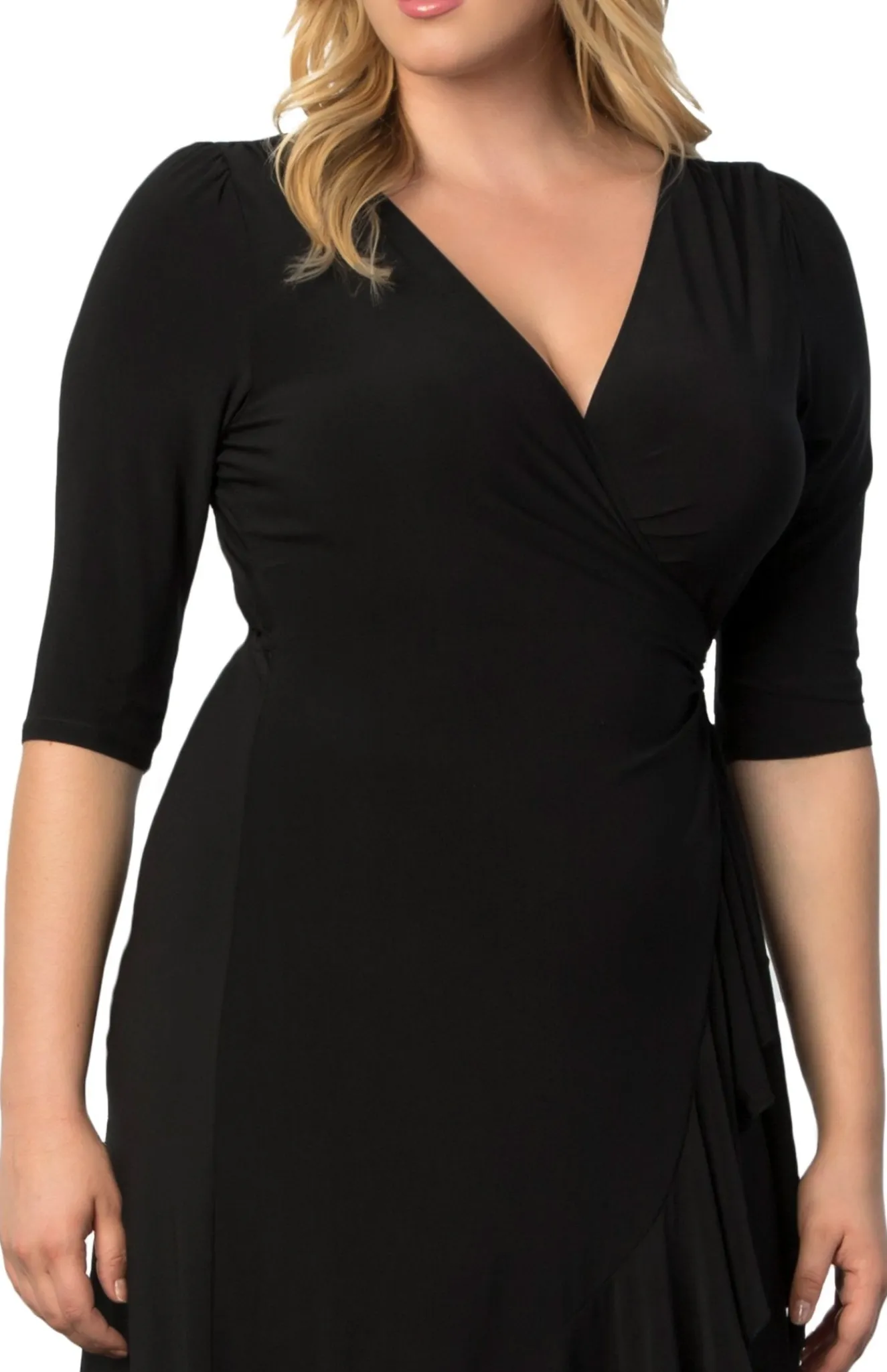 Whimsy Wrap Dress - Plus