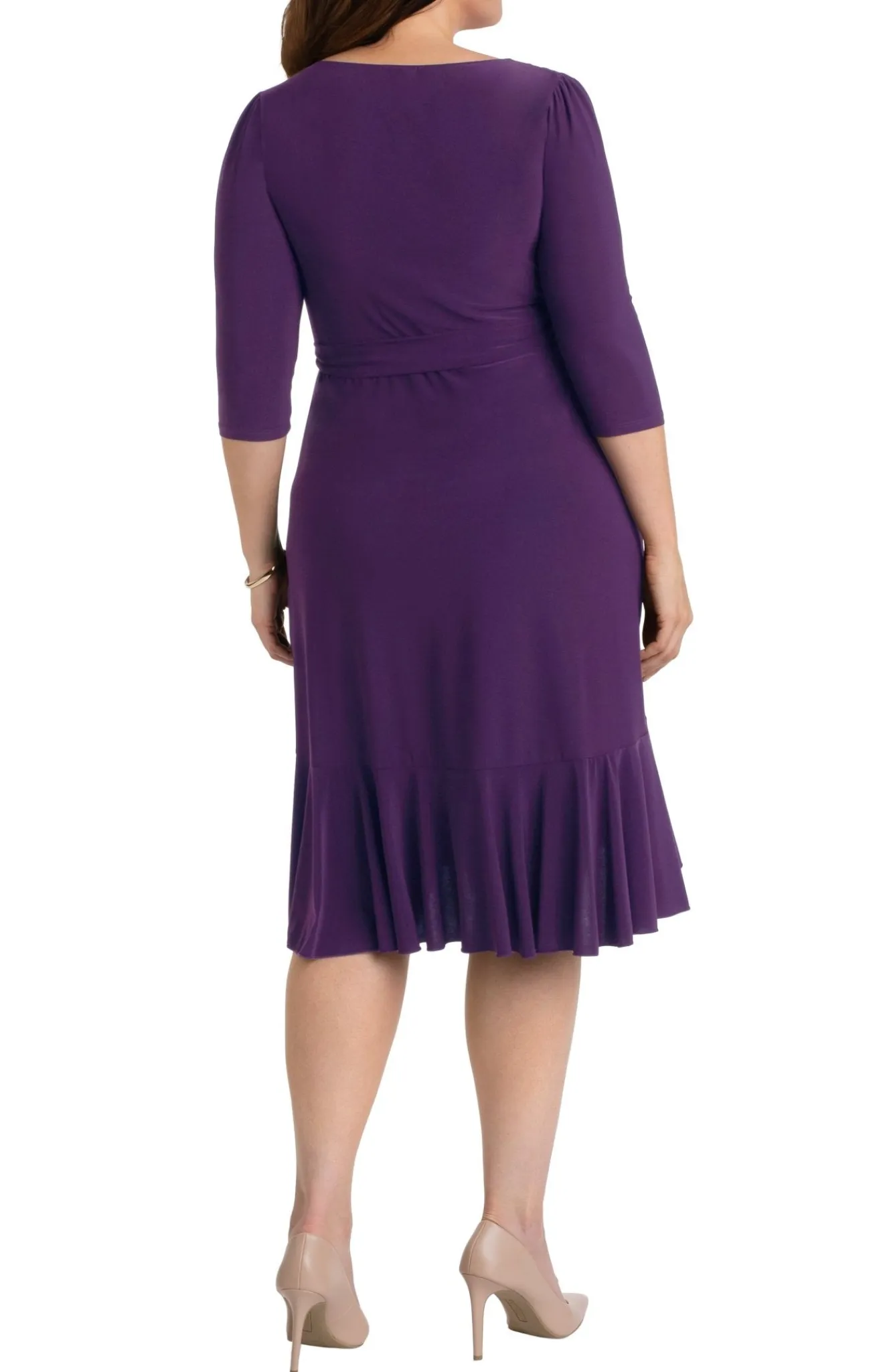 Whimsy Wrap Dress - Plus