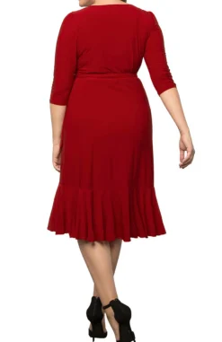 Whimsy Wrap Dress - Plus