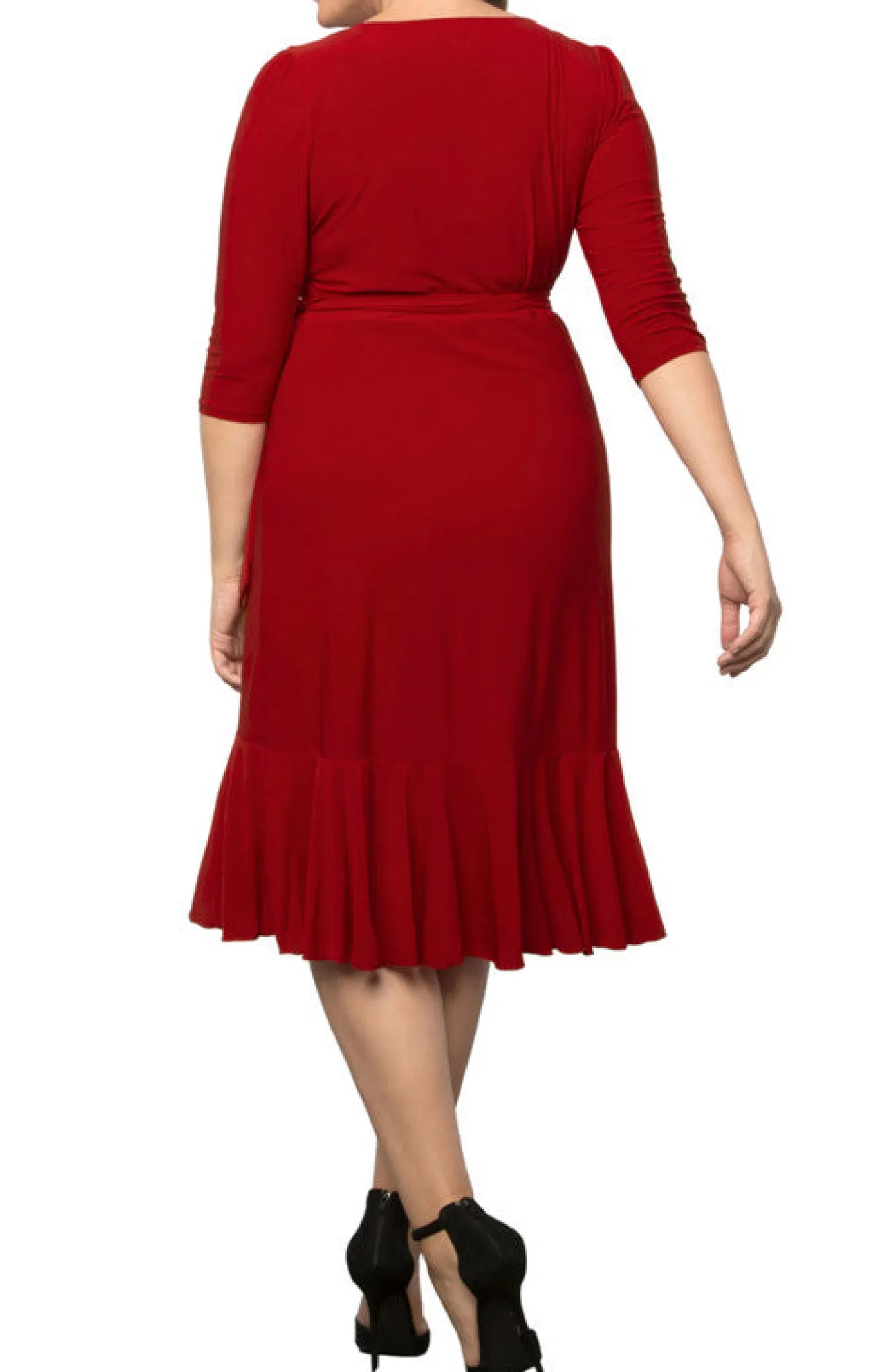 Whimsy Wrap Dress - Plus