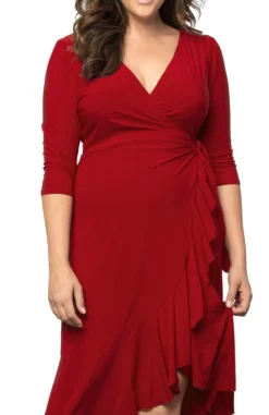 Whimsy Wrap Dress - Plus