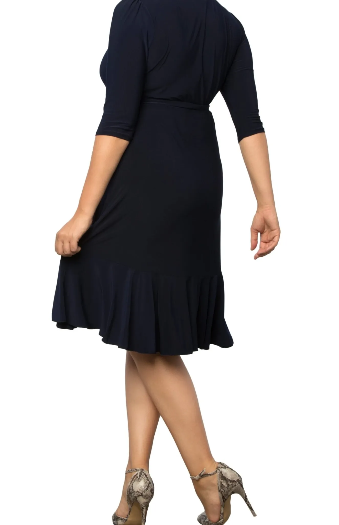 Whimsy Wrap Dress - Plus