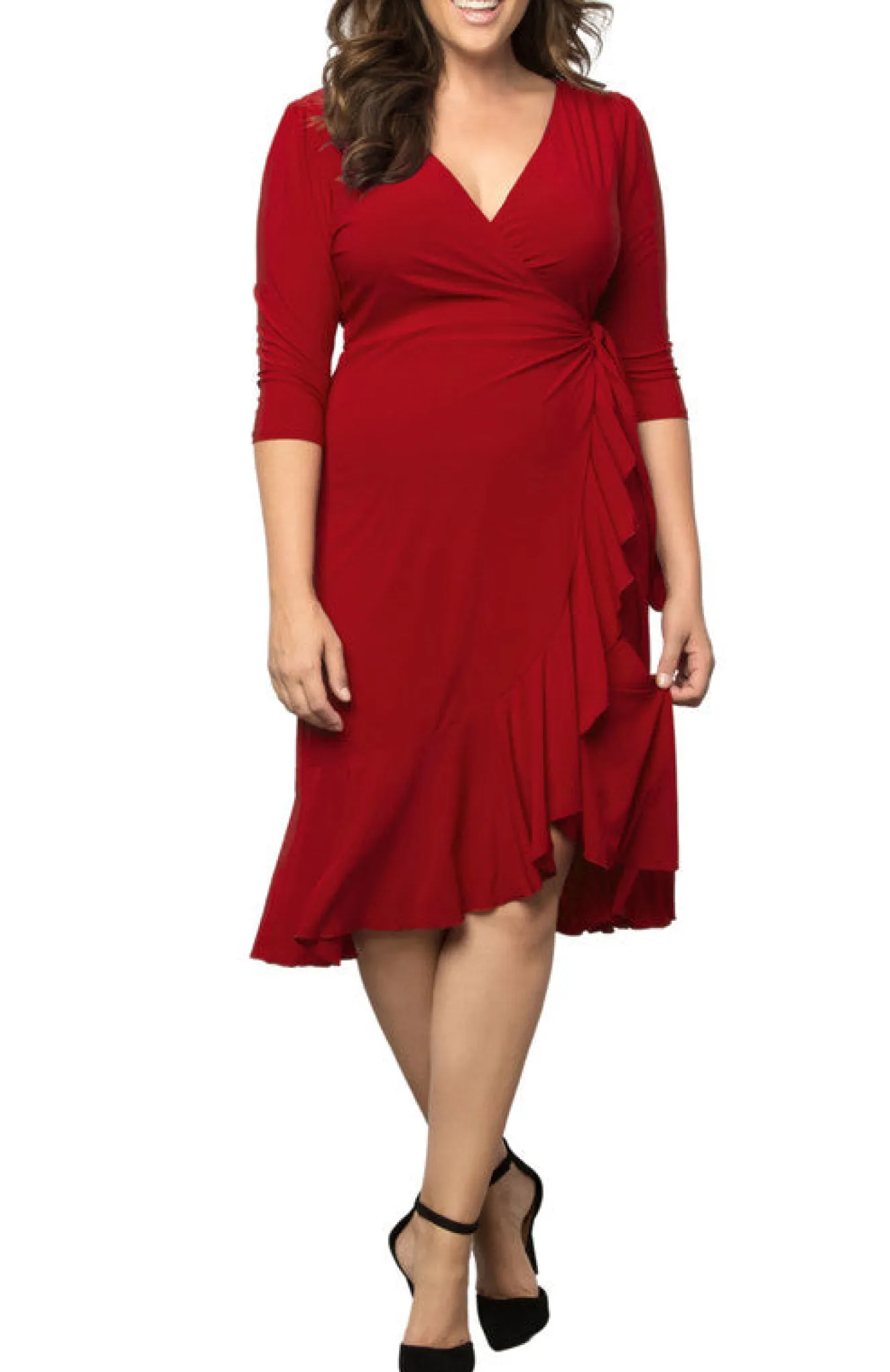 Whimsy Wrap Dress - Plus