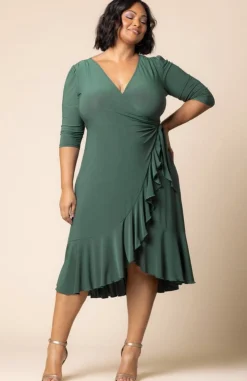 Whimsy Wrap Dress - Plus
