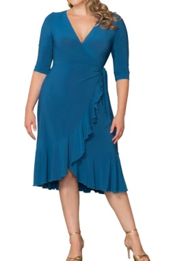 Whimsy Wrap Dress - Plus