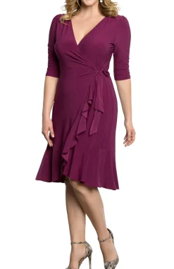 Whimsy Wrap Dress - Plus