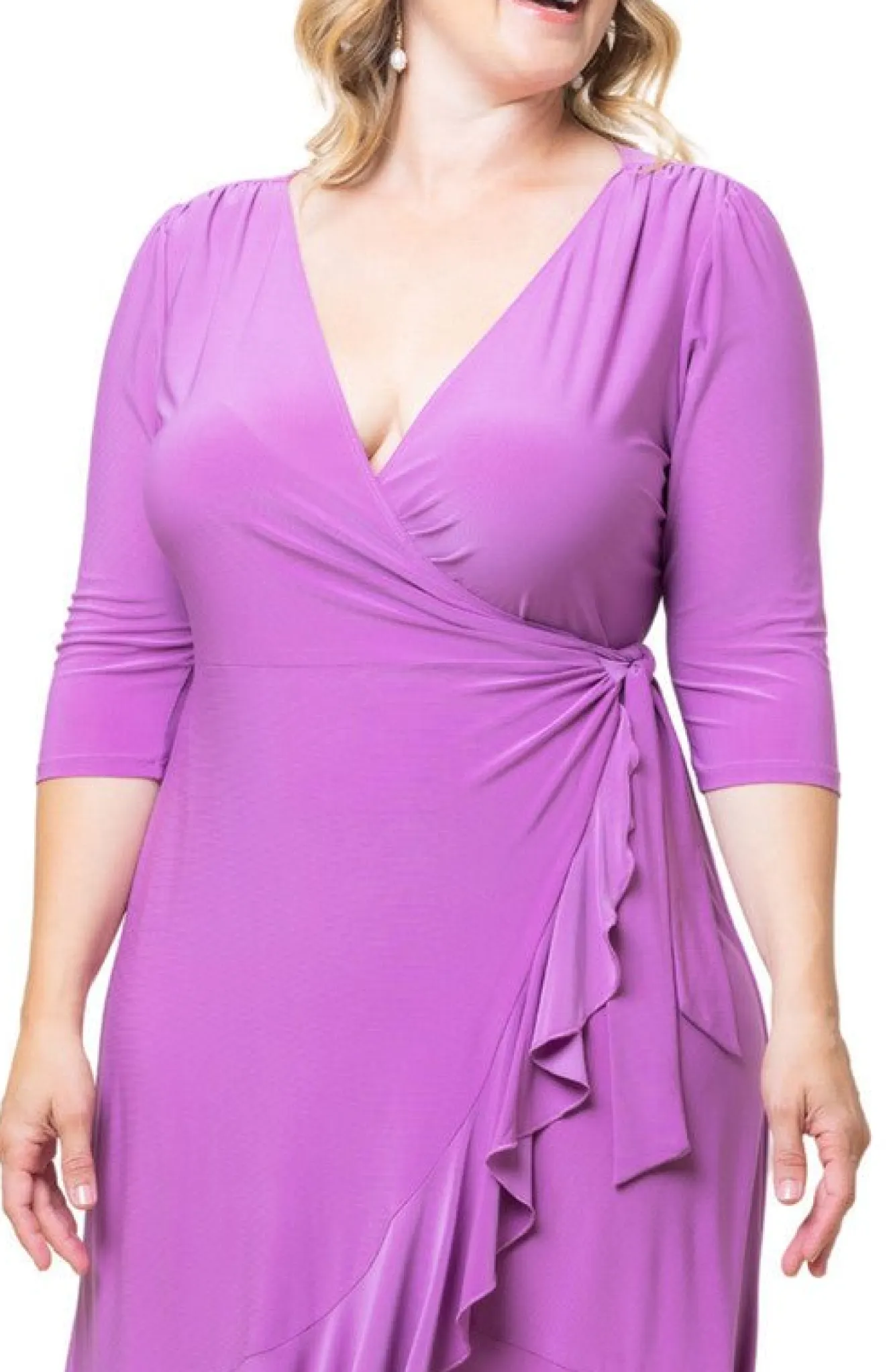 Whimsy Wrap Dress - Plus
