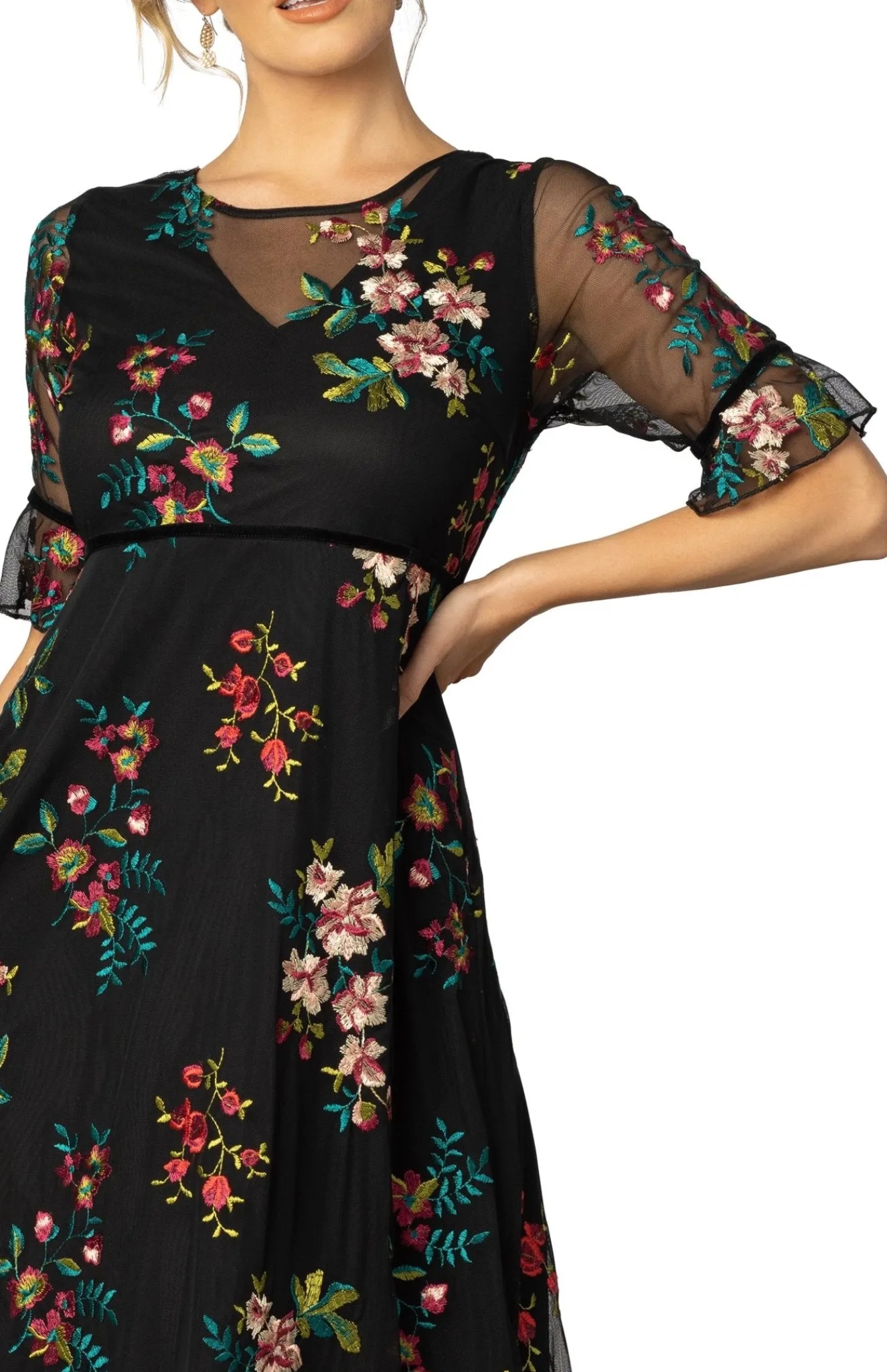 Wildflower Embroidered Dress