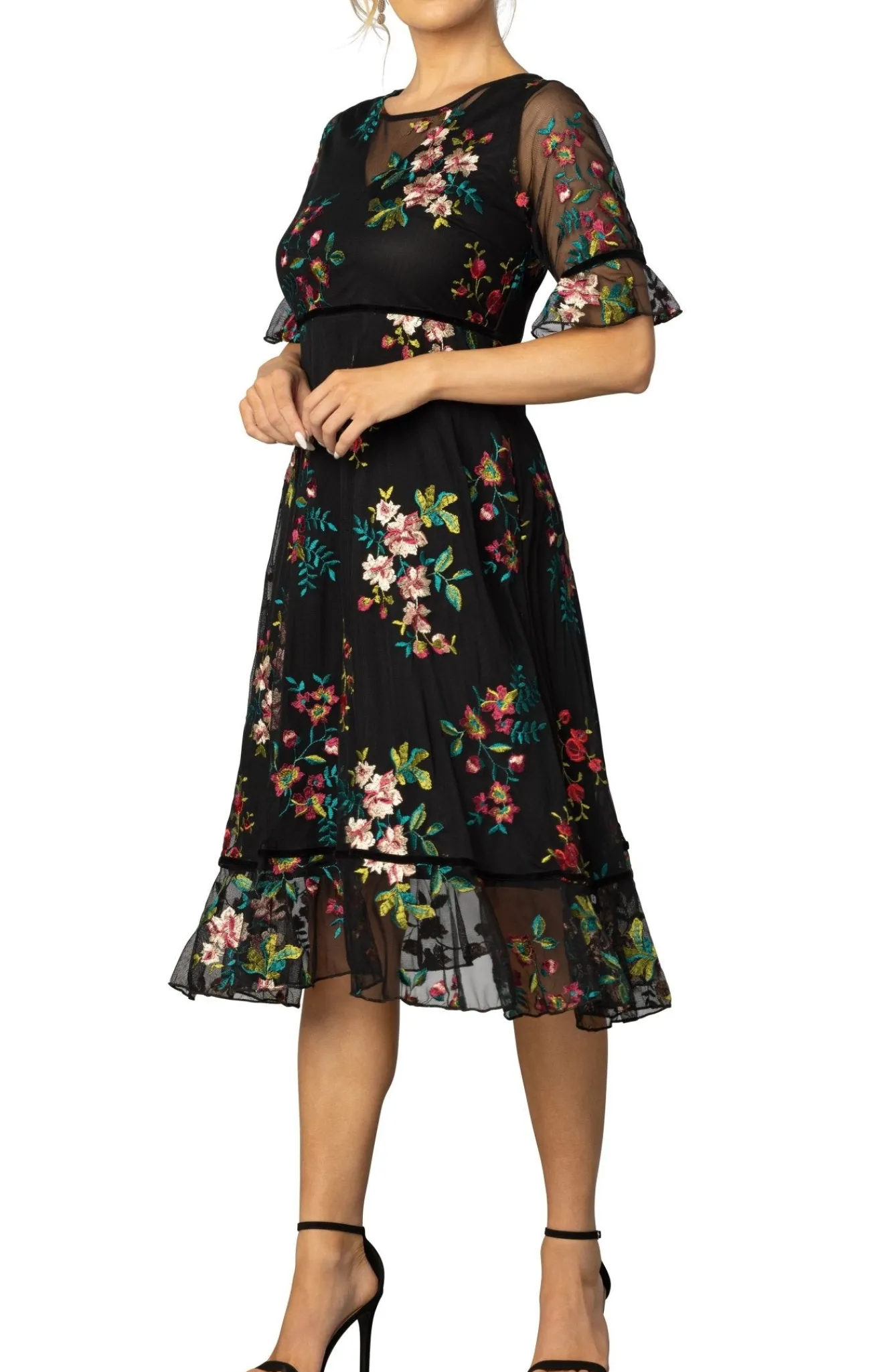 Wildflower Embroidered Dress