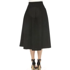 Women's Flared Tweed Skirt