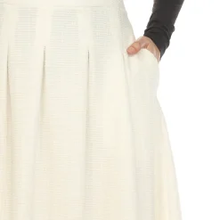 Women's Flared Tweed Skirt