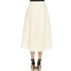Women's Flared Tweed Skirt