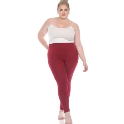 Women's Super-Stretch Solid Leggings - Plus