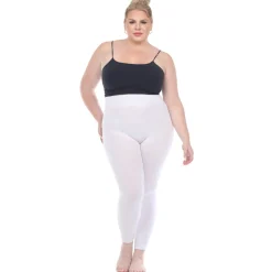 Women's Super-Stretch Solid Leggings - Plus