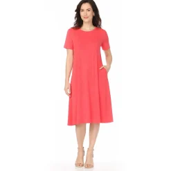 Women's Tee Swing Midi Dress