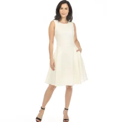 Women's Tweed Fit & Flare Dress