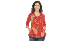 Women's Vibrant Boho Swing Top