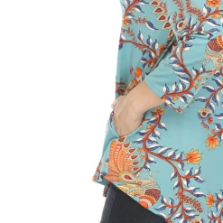 Women's Vibrant Boho Swing Top
