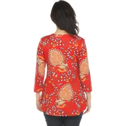 Women's Vibrant Boho Swing Top