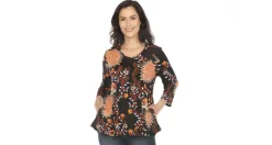 Women's Vibrant Boho Swing Top