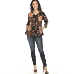 Women's Vibrant Boho Swing Top