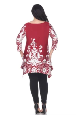 Yanette Tunic Top - Plus