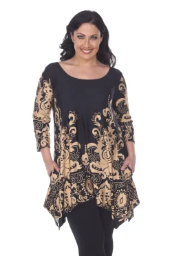 Yanette Tunic Top - Plus