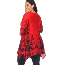 Yanette Tunic Top - Plus