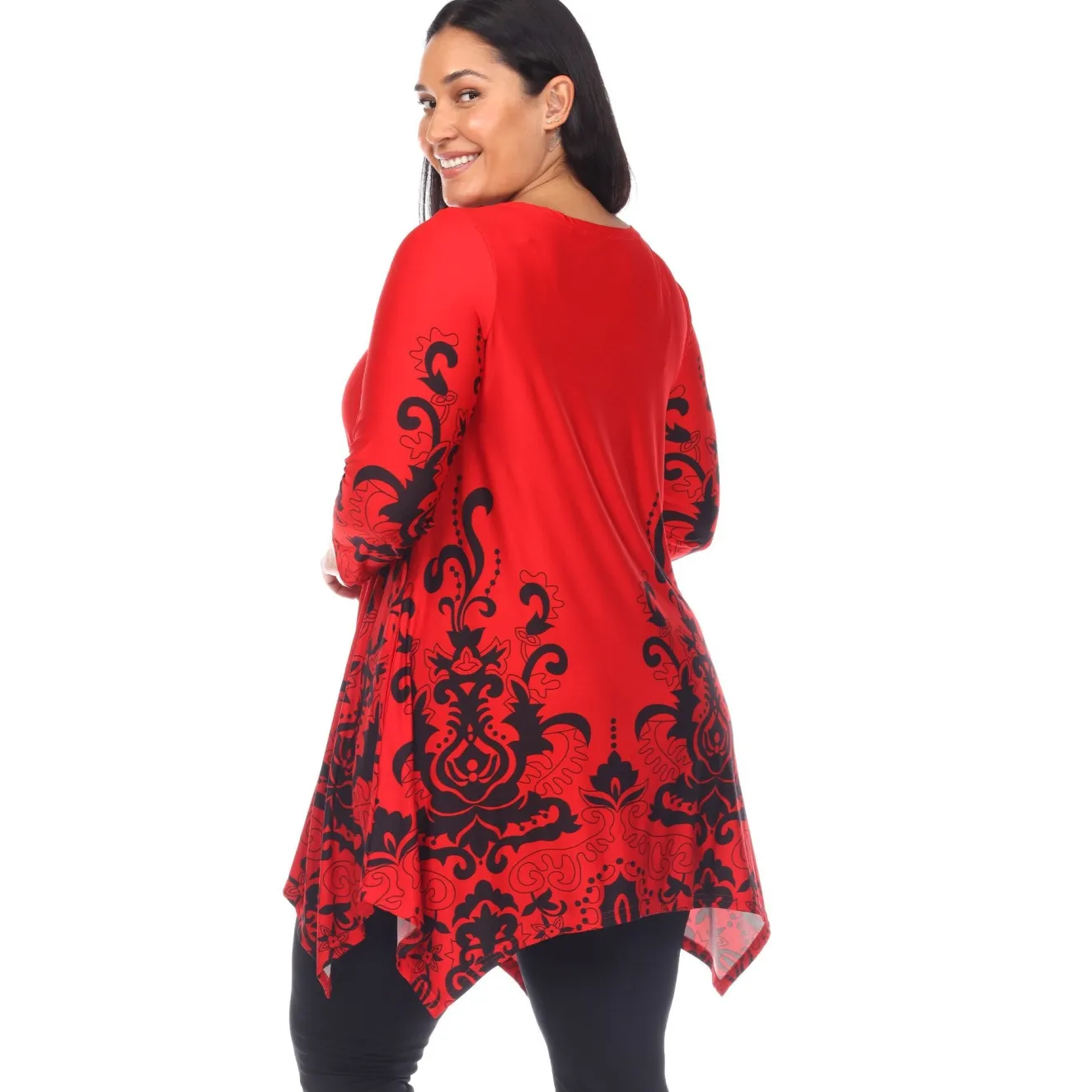 Yanette Tunic Top - Plus