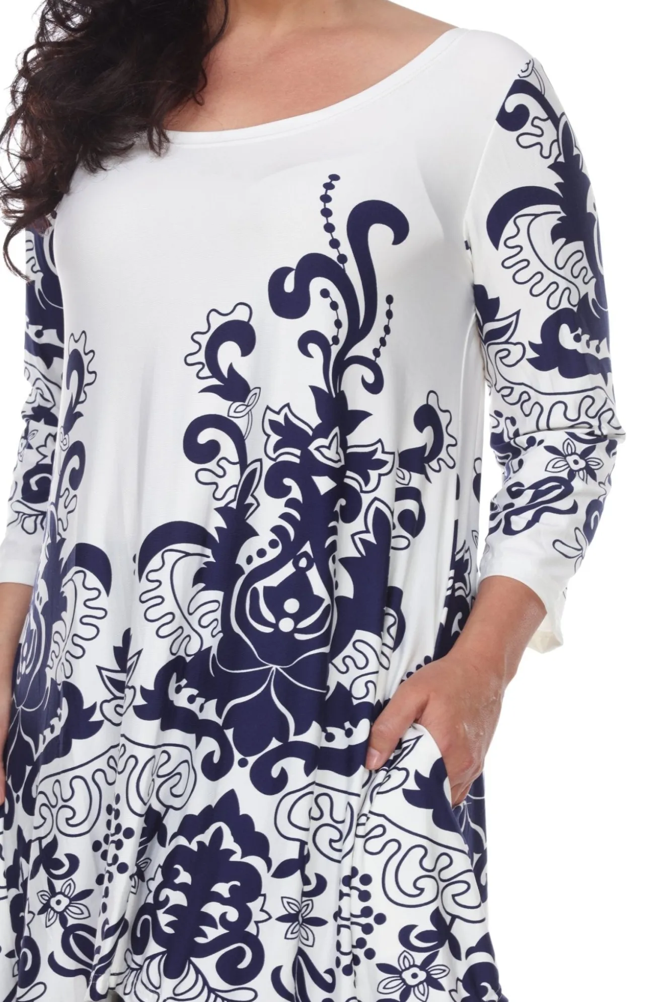 Yanette Tunic Top - Plus