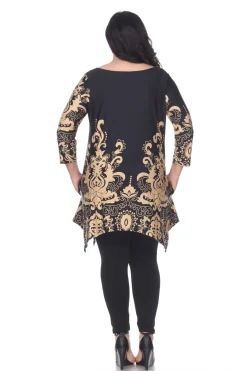 Yanette Tunic Top - Plus
