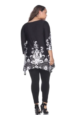 Yanette Tunic Top - Plus