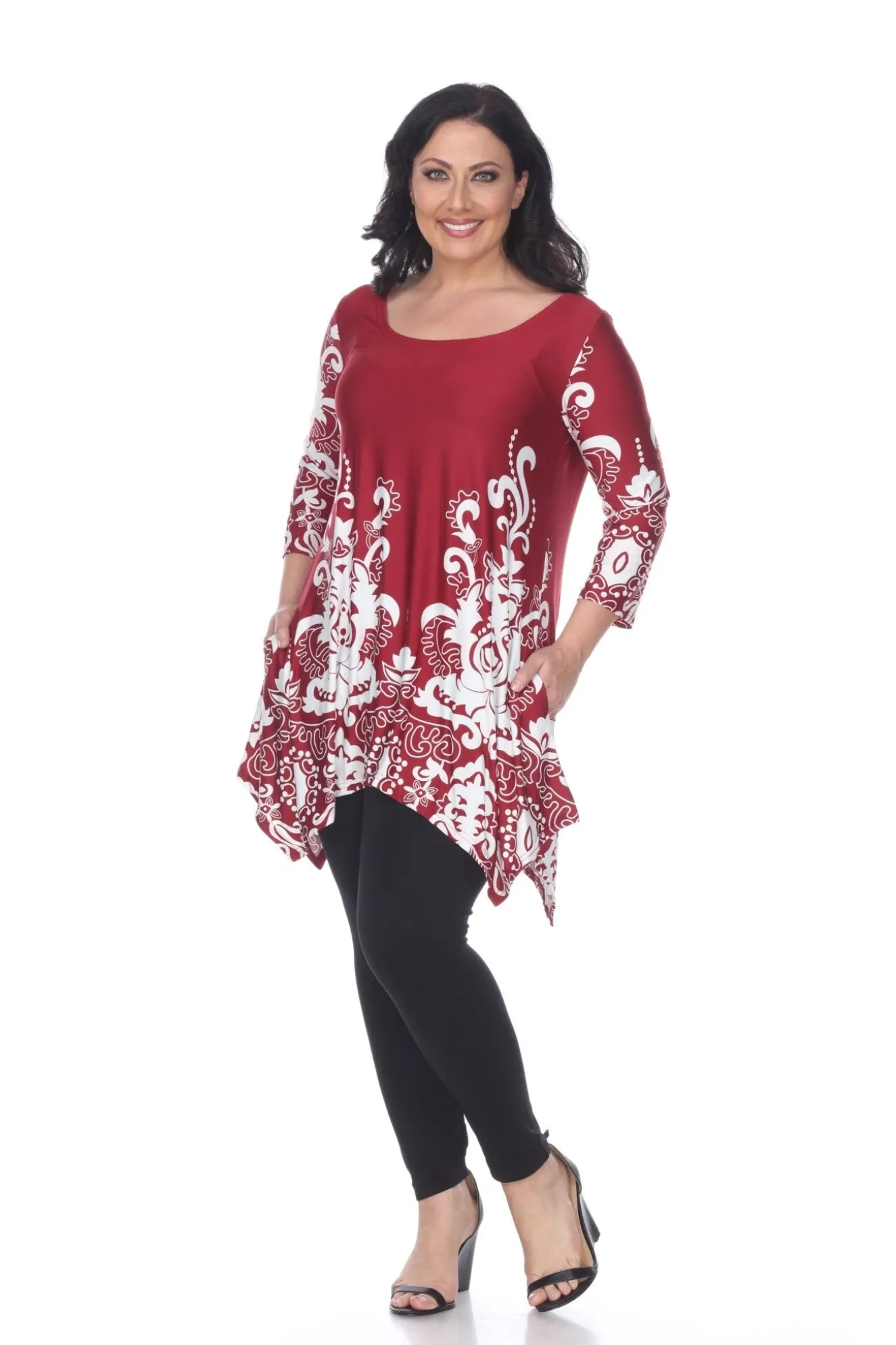 Yanette Tunic Top - Plus