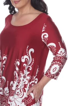 Yanette Tunic Top - Plus